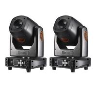 Lumière LED Moving Head, puissance 150W, contrôle DMX 16 canaux, 2 pièces dans un carton, prise EU