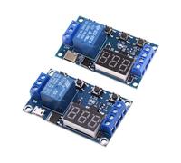 Lumière LED numérique DC 5V 12V 24V, temporisation, relais 1 voie, commutateur de Cycle de déclenchement, Circuit imprimé, de contrôle de synchronisation USB Micro type-c(TYPE-C USB)