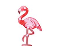 lumière LED peinte 3d veilleuse filles veilleuse flamant rose pour enfants décor chapiteau lampe créative en forme de flamant rose coeur de fille Lampe pilote accessoires