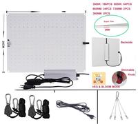 Lumière LED pour plantes, spectre complet, fonction de variation, 1200WMAX IR UV Pro