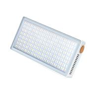 Lumière LED Rgbs portable 40 W intégrée dans les batteries externes, gammes de couleurs 9000 K, systèmes de refroidissement silencieux à 24 effets pour la création de contenu, batterie intégrée