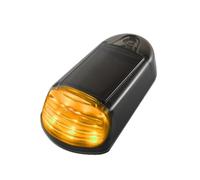 Lumière LED solaire de toit de camion, lumières de cabine sans fil pour camion, lumières de marquage de cabine de camion à 12 LED | Lampe de cabine adhésive pour plafond de camion, lumière imperméable