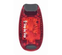 Lumière LED - Step by Step - Clip de sécurité - Rouge - Enfant - Mixte