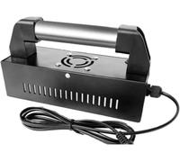 Lumière LED UV, Lampe à Polymériser Haute Puissance en Mastic Tôle Peinture en Aérosol Vernis Revêtement Atomisé Cuisson UV Lampe UV à Séchage Rapide pour Ongle E, Black, 365NM