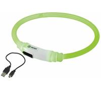 Lumière LED VISIBLE verte Ø7 mm; 35 cm;