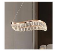 Lumière moderne de luxe salon LED plafond doré lustre en cristal nordique simple villa éclairage lustre,lumières suspendues
