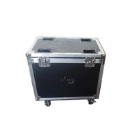 lumière Moving Head 150W, 14 canaux DMX, LED blanche lumineuse, 1 valise de vol