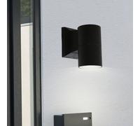 Down spot maison porte éclairage mural en aluminium luminaire façades lampe extérieure noir