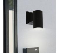 Down spot maison porte éclairage mural en aluminium luminaire façades lampe extérieure noir