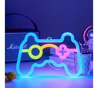 Lumière Néon Led Gamer, Panneau Lumineux De Jeu, Panneau Néon De Jeu, Alimenté Par Usb Et Piles, Enseigne Lumineuse En Forme De Jeu Pour Internet, Café, Jeu, Chambre, Bar, Décorati[LED5262544]