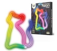 Lumière néon LED RVB chat signe lumière USB LED maison panneau lumineux chat changement de couleur sur la télécommande appliques murales décoratives lampes d'ambiance de chambre à coucher décoration