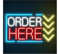 Lumière néon Pour les emprunts de lampes au néon, commandez ici pour les enseignes au néon LED