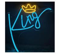 Lumière néon Pour les enseignes au néon, les lettres bleues, les guirlandes lumineuses décoratives(Neon1)