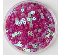 Lumière, Paillettes plates et rondes, idéales for la couture les accessoires de mariage(Plum red,20mm 20g)