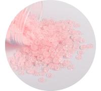 Lumière, Paillettes plates rondes en vrac de 10 g, idéales for la couture, décoration mariage, le scrapbooking et les accessoires DIY(51 Baby Pink,4mm 2000pcs)