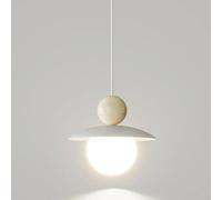 Lumière pendentielle au Chevet, Lampe Suspendue à Haricot Magique Blanche, Mini Lampes à Suspension en métal avec Une Teinte sphérique, Lustre à LED Moderne - Modes de Couleur 5W - 3, lumières de la