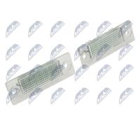 Lumière Plaque D'Immatriculation Bilatéral pour Skoda VW Caddy Golf Plus Jetta