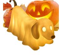 Lumière pour chien effrayant - Resin Ghost Nightlight, lampe de figurine décorative | Accent d'entrée en toute sécurité, décoration de la chambre, lumière de table de bureau, décoration de fête d'Hall