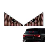 Lumière pour les yeux de voiture, Lumière pour les yeux du diable pour voiture - Lumières de rétroviseur interactives Eye Lamp 2 pièces, lumières arrière colorées pour voiture, lumières multifonctions