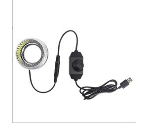 Lumière pour microscope Métal 72 LED Réglable 50mm Lumière pour | 72 perles LED, éclairage uniforme, interrupteur marche/arrêt, pour idéal observation détaillée, longue durée