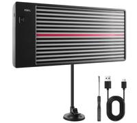 Lumière pour réparation de bosses sans peinture, outil de réparation de bosses LED, support réglable, USB et batterie, lampe de test de bande de carrosserie et panneau réflecteur LED Paintless Body