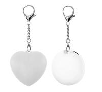 Lumière Pour Sac - Éclairage Pour Sac, Lampe Porte-clés, Mini Lampe Ronde à Coeur, Mini Lumineux Rechargeable Utilisation Pour Femmes Filles Portefeuille De Poche Sac À Dos Porte-clés Voyage Ca