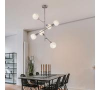 Lumière pour Salle à Manger Lampe Spot Plafonnier Papiergeflecht Blanc Mobile 6