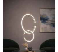 Lumière pour Salle à Manger Lampe Suspension Cuisine Ringe Blanc Neutre LED Hxl