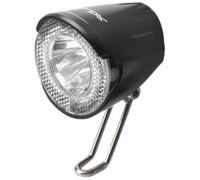 Lumière pour vélo XLC Headlight Led - Noir - Avant - Montage sur dynamo - Pour être vu - Batterie