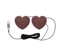 Lumière pour vitre arrière de voiture | Décoration en forme de cœur amoureux pour véhicules automobiles, éclairage pour la fenêtre arrière du véhicule | Pour SUV, RV, berline, camion, monospace,