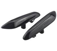 Lumière rétroviseur latéral Pour E90 E91 E92 E93 E60 E87 E82 E46 Accessoires Clignotant Dynamique Position Latéral Accessoires Lampe Clignotante(Smoked black A)