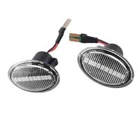 Lumière rétroviseur latéral Pour Lancia Pour Lybra 1999 2000 2001 2002 2003 2004 2005 Feux Position Latéraux Voiture Clignotants Garde-boue Style Voiture(Crystal style)