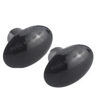Lumière rétroviseur latéral Pour Lancia Pour Lybra 1999 2000 2001 2002 2003 2004 2005 Feux Position Latéraux Voiture Clignotants Garde-boue Style Voiture(Smoked black)