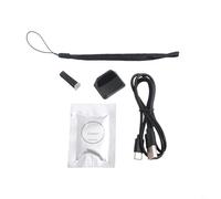 Lumière RVB à activation vocale 2K HD avec 8 modes de vitesse et microphone intégré pour enquête paranormale et détection EVP, noir (B)