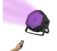 Lumière Scène Par LED 36 Lampe RGB Lumiere DJ Fête Eclairage Scène DMX, Éclairage Discothèque Avec Télécommande Stroboscope, Pour Soiree Mariage Lumière D'ambiance Bar