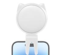 Lumière Selfie - 5,3 * 8,5 Cm De Lumière De Bague Rechargeable Portable, Clip LED De Luminosité Réglable Sur Les Lumières De Remplissage Pour Le Téléphone Enregistrant La Photographie De Maquillage, R