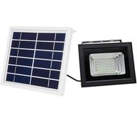 Lumière solaire, 4 affichage de puissance intelligent jour nuit induction automatique projecteur de jardin super lumineux éclairage de cour lumière solaire extérieure for mât de drapeau de chemin de g