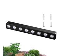 Lumière Solaire Extérieur Applique Murale,Applique Murale Solaire avec Détecteur de Mouvement | Projecteur LED 8 Éclairage Intense pour Jardin Terrasse Allée Cour Porche et Chemin