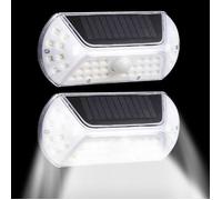 Lumière Solaire Extérieure Lampe Solaire à Détection de Présence Humaine Étanche pour Jardin Terras