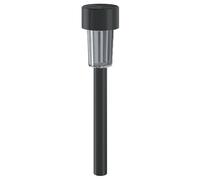 Lumière solaire LED d'ambiance pour pelouse, plastique, droite, 6500 K, idéale pour l'éclairage extérieur et la décoration de jardin.