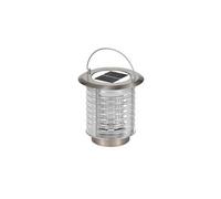 Lumière solaire led mosquito zapper insect killer light garden lawn - argent