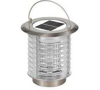 Lumière solaire led mosquito zapper insect killer light garden lawn - argent