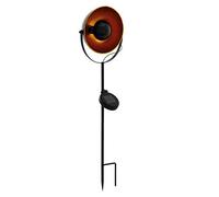 Lumière solaire LED Z_SOLAR noir noir, orange L : 10 cm l : 12 cm H : 61 cm
