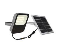 Lumière solaire lumière extérieure lampe solaire LED dimmable télécommande projecteur extérieur IP65
