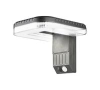 Lumière Solaire Murale Extérieure - Lampadaire Solaire Étanche Avec Capteur De Mouvement,Lampe Sans Fil Éclairage Puissant Jardin Allée Garage Patio Arrière-Cour