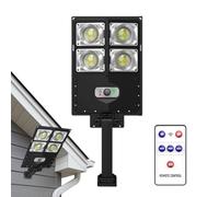 Lumière Solaire Pour La Rue,Éclairage Lumineux Décoration Sécurité - Lampadaire Étanche Solaire pour Extérieur,pour le Jardin la Terrasse le Balcon le Terrain de Basketball l'Allée le Parking