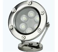 Lumière sous-Marine 220v LED étanche Lumière sous-Marine Piscine Lumière Poisson étang Scène D’Eau Lumière Spot Lumière Fontaine Lumière Coloré Paysage, Red, 12W