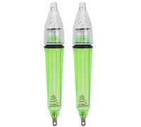 Lumière sous-Marine, 2pcs Pêche de Lampe de Calmar Universelle en Eau Douce sous-Marine Attirant la Lumière de Pêche de Light LEF LUR LERIE 17 Cm