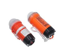 Lumière stroboscopique LED - Lot de 2 feux de signalisation marins étanches | Balise clignotante de sécurité lumineuse | Lumière de localisation personnelle pour la survie en plein air | Lumière