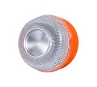 Lumière Stroboscopique - V16 LED D'urgence | Feu D'avertissement De Voiture Avec Base Magnétique, Éclairage De Sécurité Clignotant Portable Blanc Et Orange Pour Véhicule Automobile SUV Camion, Balise
